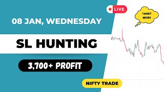 Live Intraday Options Trading | Nifty-BankNifty Options | SL Hunting | Trader In Action