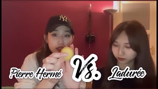 Ladurée vs. Pierre Hermé 🇫🇷法國馬卡龍大比拼! 哪家更好吃 | French Macaron