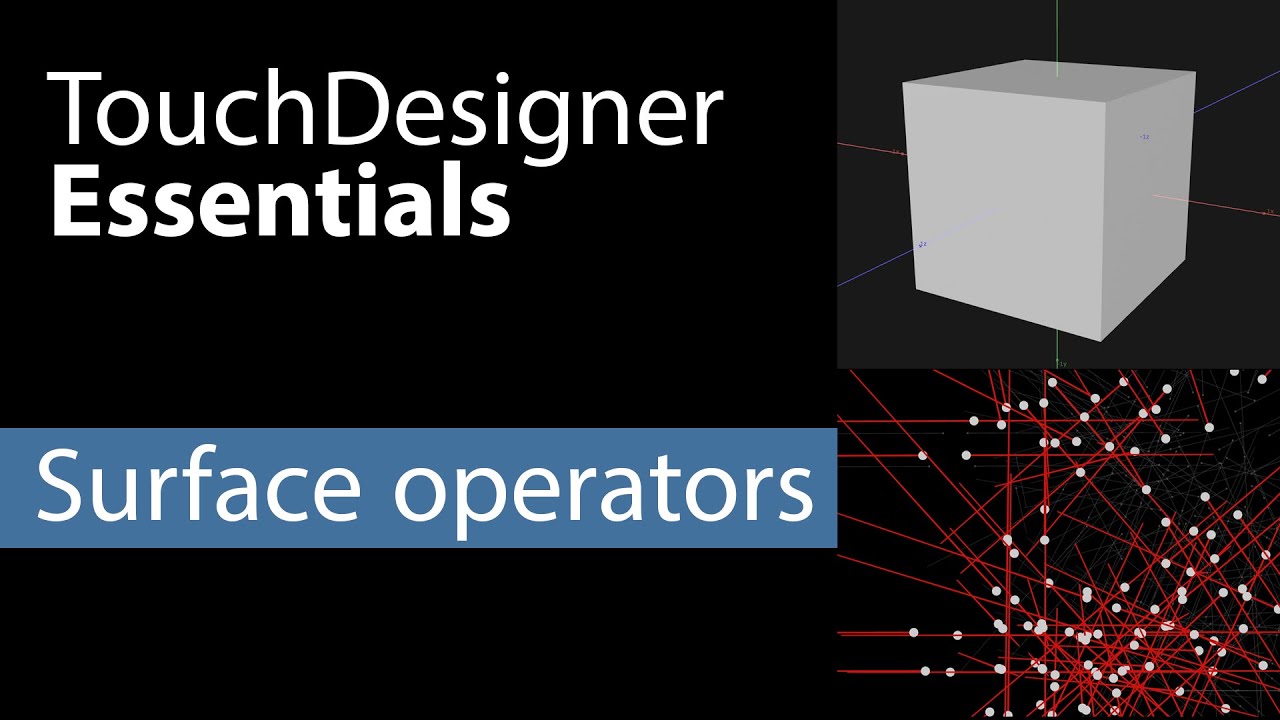 Touchdesigner Essentials Sop Youtube