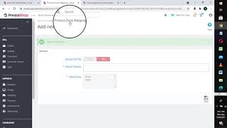 ZipCode Validator Prestashop Module : Zone Mapping