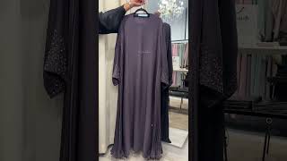 Elegance in every pleat : the custom pleated abaya adorned with inticrate handwork