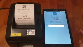 Fort Digital Queue System Print Carbon Copy of Queue Ticket