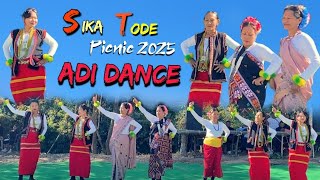 Adi Dance||Sika tode picnic 2025||Dabo vlogs||pasighat vlogs||Arunachal Pradesh||Adi song