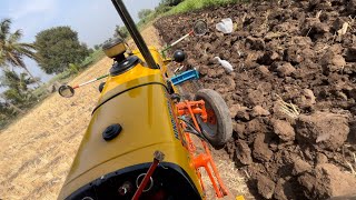 Hindustan Tractor with Plough work🔥🔥