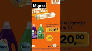 Migros market 25-26 şubat #migros