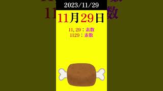 【1129】いい〇〇を考えてみた！ #素数 #primenumber #11月29日 #いい肉