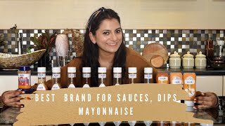 Chef Shaiby recommends best brand for daily sauces, dips \u0026 mayonaise