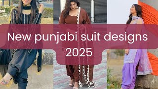 Plain punjabi suit designs 2025 || New Punjabi suit designs 2025 || suit designs for girls