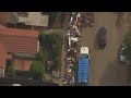 Flood clean-up efforts begin Maribyrnong, Vic