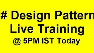 Design Pattern Training | Design Pattern C# Tutorial | CSharp Design Patterns Course
