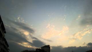 ウェザーリポート動画0927(秋と空)17:23@横浜市  Toshi@横浜