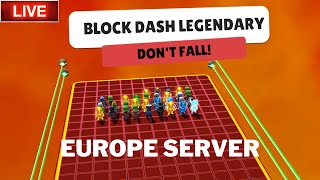 EU SERVER LEGENDARY BLOCK DASH LIVE | STUMBLE GUYS LIVE #stumbleguys #stumbleguyslive