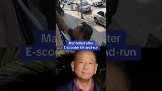 Man KILLED after E-scooter hit-and-run