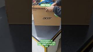 Unboxing Acer Extensa 14 EX214-53-543W i5 12th Gen, 8GB \u0026 512GB 14\