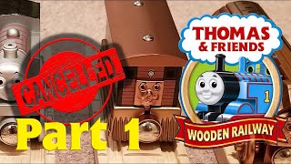 18 Cancelled Thomas Wooden Railway items (Part 1/2)