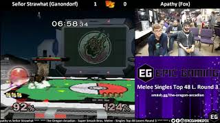 The Oregon Arcadian - Top 48 Losers Round 3 - Señor Strawhat vs Apathy