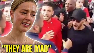 "AMBER NEEDS TO BE STOPPED" Johnny Depp fans RALLY AGAINST Amber Heard | The Gossipy