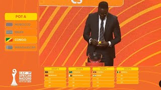 CHAN 2024 DRAW LIVE AT KICC NAIROBI KENYA |