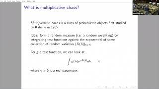 Number theoretic aspects of multiplicative chaos - Adam Harper