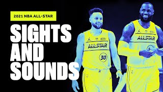 Courtside Views From the 2021 All-Star Game | Best Camera Angles from the ASG