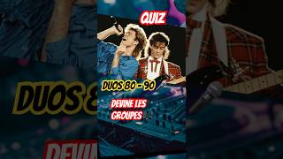 #quiz #musique #années90 🪩 QUIZ devine les duos 🎶