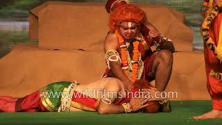 Fight between Sugreev and Bali : Ramlila Day 8 Part 1 (2017)