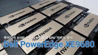 엔비디아 H100 가속기 8개 탑재 GPU 서버의 정석, 델 파워엣지 XE9680 서버