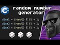 C++ create a random number generator 🎲