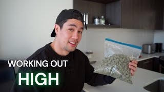 We smoked WEED and hit the GYM (here's what happened..)