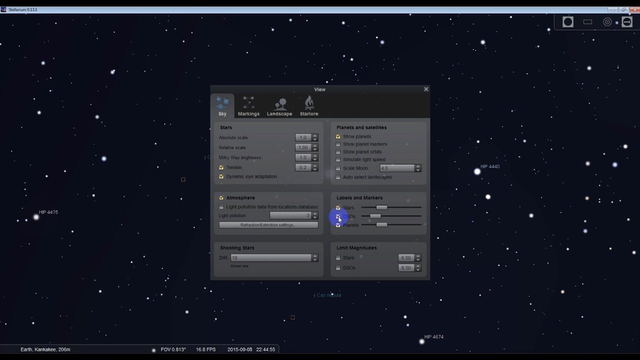 Stellarium Getting Started Youtube