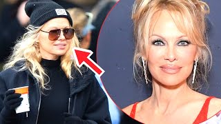 Exclusive Pamela Anderson 56 Flaunts Her Natural Beauty as She Goes Barefaced for a Stroll Around