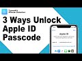 Forgot Apple ID Passcode? 3 Ways to Recover Apple ID Password