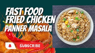 Fast food panner masala|Fried rice 🍚 Sun hotel 🏨 |Kanyakumari
