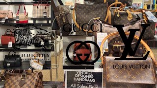 ULTIMATE Secondhand Vintage Luxury BAGS | LOUIS VUITON, GUCCI, BURBERRY ( Vintage Luxury) Dillard!
