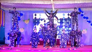 CRESCENDO 2019 Army dance by St. Joseph School shankargarh