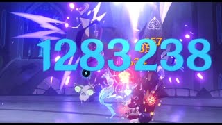 C6 Sigewinne hits 1 million damage