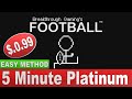 EASY & CHEAP Platinum | $0.99 - 5 minute Platinum | Football - Breakthrough Gaming Arcade