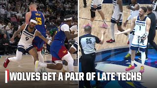Kyle Anderson and Nickeil Alexander-Walker T’d up after no-call on Nikola Jokic | NBA on ESPN