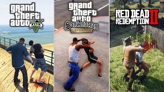 GTA 5 vs RDR2 vs GTA San Andreas Definitive Edition - Which Is Best?