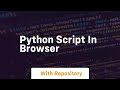 python script in browser