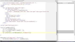 Create P2P web apps using nothing but HTML and Javascript