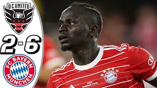 Bayern Munich vs DC United [6-2] Extended Highlights & Goals - 21st July 2022