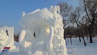 【帶家人去旅行】太陽島雪博會(15) #哈爾濱太陽島 #哈尔滨太阳岛