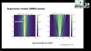 Observation of a non-Hermitian supersonic mode on a trapped-ion quantum computer