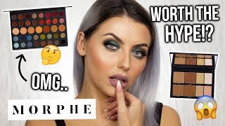 TESTING MORPHE MAKEUP! WORTH THE HYPE? FIRST IMPRESSIONS + REVIEW