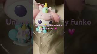 Unbox a mymelody funkopop #mymelody #aesthetic #wonyoungism #sanrio #cute #aesthethicvlog #gift #fun