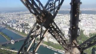 Eiffel Tower lift POV part 1 - September 2013