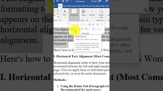 How to Fix Text Alignment in Word | Easy Step-by-Step Guide for Beginners