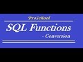 32. SQL Functions - Conversion,TO_CHAR,TO_DATE,NVL & DECODE