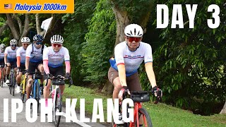 【Malaysia to Singapore 1000km】Day 3 Ipoh to Klang 250km | Endurance Ride ☀️ [EN CC]